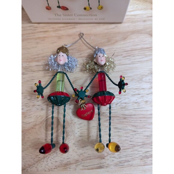 Hallmark Keepsake The Sister Connection ornament handcrafted 2007 w/ org box - Picture 2 of 8